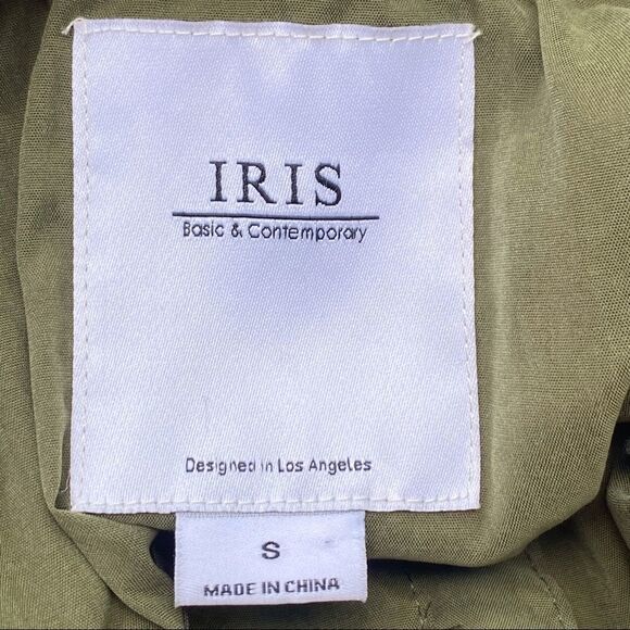 Iris Green Hooded Jacket - Picture 5 of 12